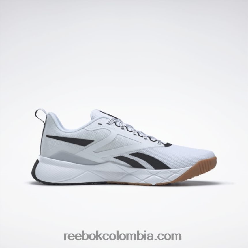 hombres ftwr blanco/núcleo negro/reebok goma de mascar-03 zapatillas de entrenamiento nfx hombre Reebok D260LP1147