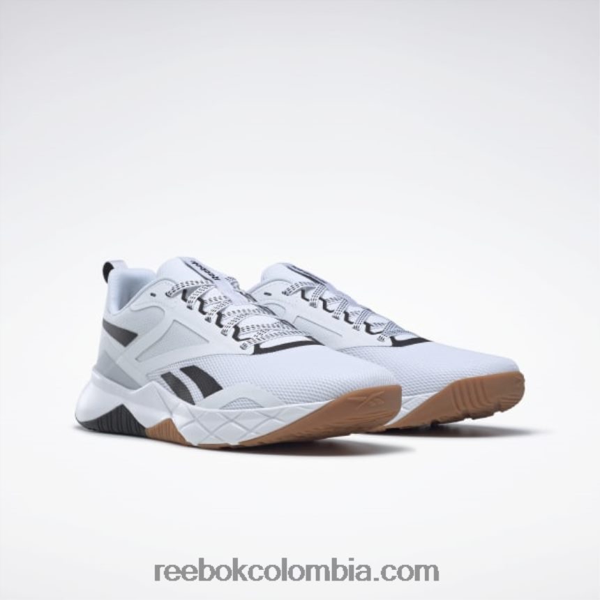 hombres ftwr blanco/núcleo negro/reebok goma de mascar-03 zapatillas de entrenamiento nfx hombre Reebok D260LP1147