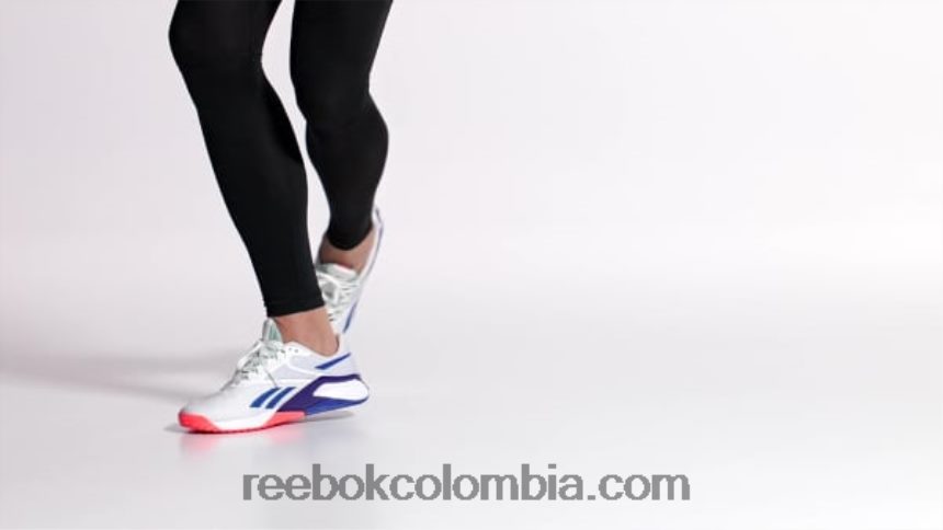 hombres ftwr blanco/vector azul/naranja bengala zapatillas de entrenamiento nano x2 para hombre Reebok D260LP1046