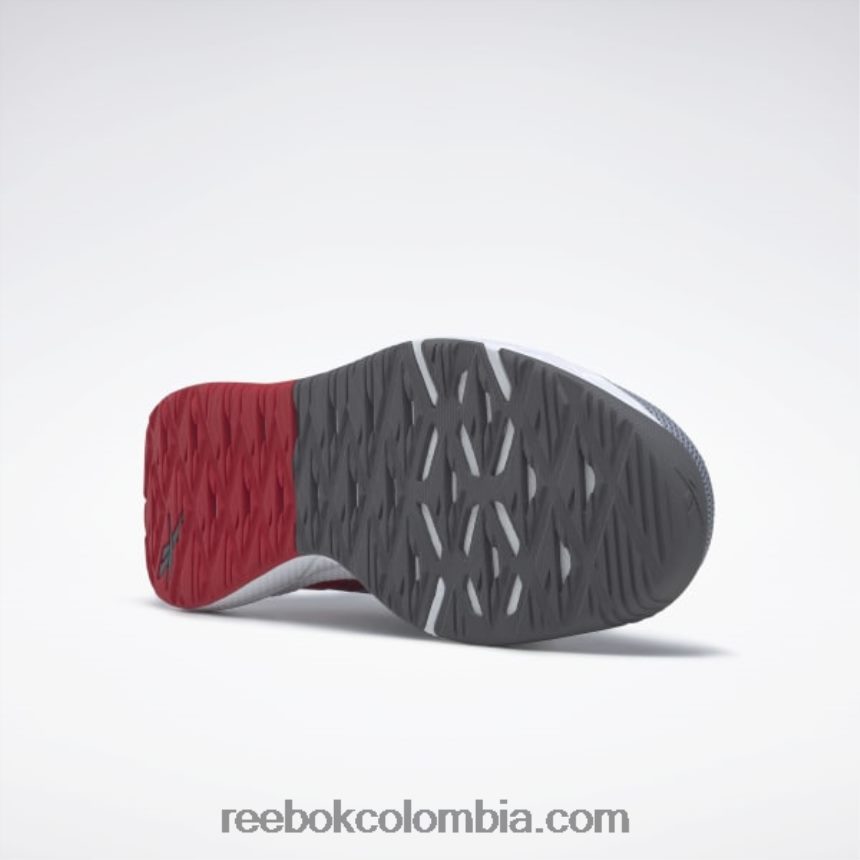 hombres gris frío/negro núcleo/gris frío 6 zapatillas de entrenamiento nfx hombre Reebok D260LP1323