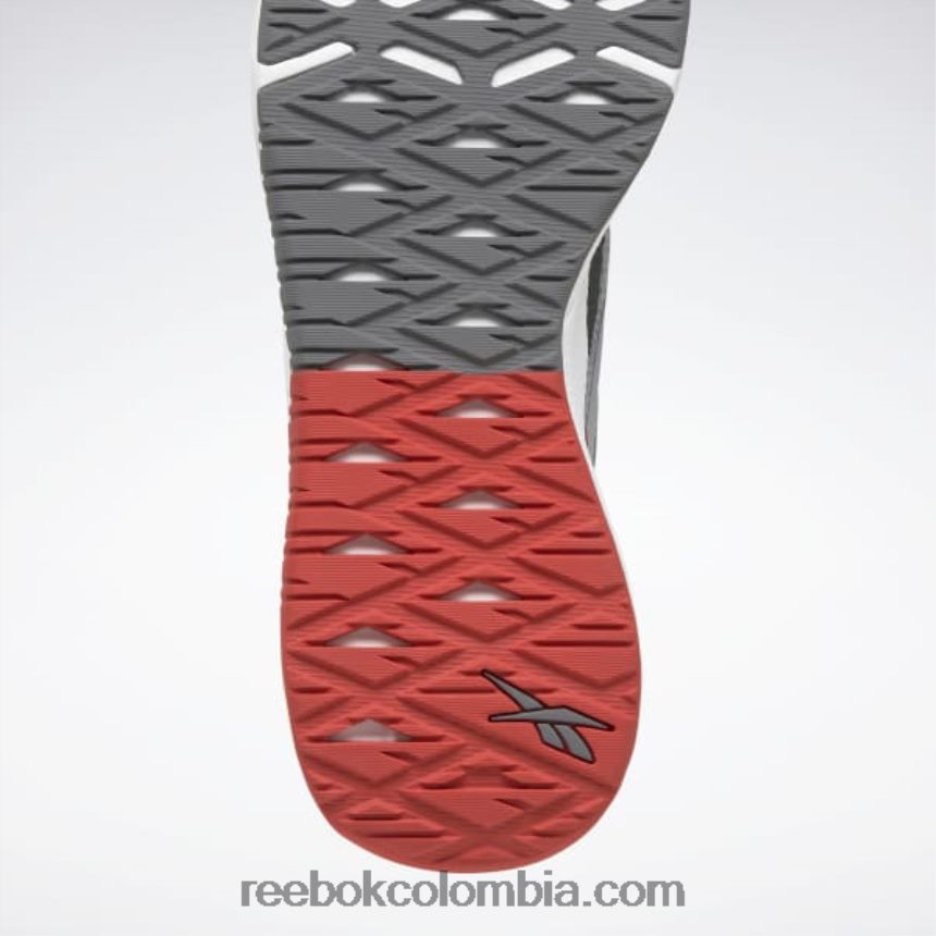 hombres gris frío/negro núcleo/gris frío 6 zapatillas de entrenamiento nfx hombre Reebok D260LP1323