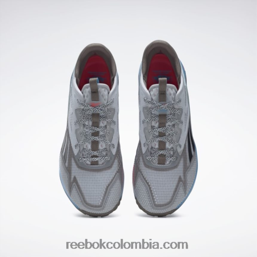hombres gris puro 2/gris trek/agua radiante zapatillas de entrenamiento nano x2 tr adventure hombre Reebok D260LP1107