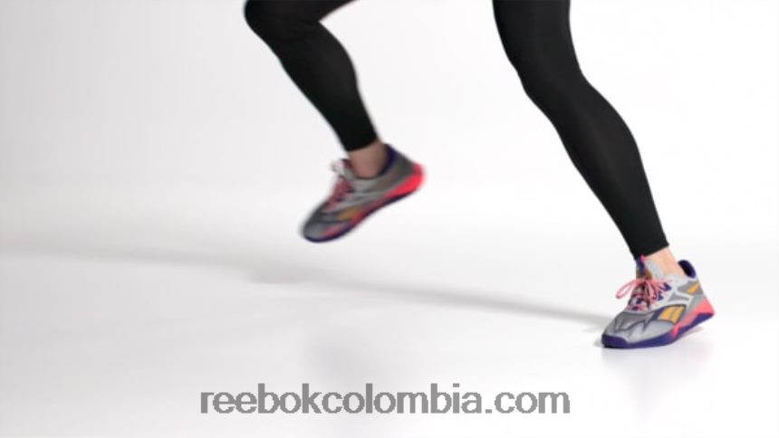 hombres gris puro 3/morado llamativo/llamarada naranja zapatillas de entrenamiento nano x2 tr adventure hombre Reebok D260LP1122