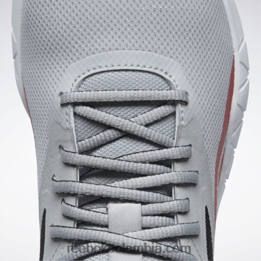 hombres gris puro 3/núcleo negro/vector rojo zapatillas de entrenamiento flexagon force 4 hombre Reebok D260LP1335