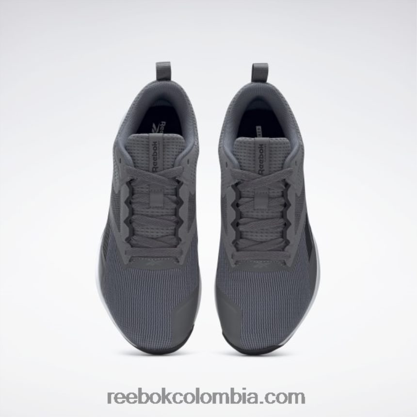 hombres gris puro 6/núcleo negro/gris puro 3 zapatillas de entrenamiento nanoflex tr 2.0 hombre Reebok D260LP1088
