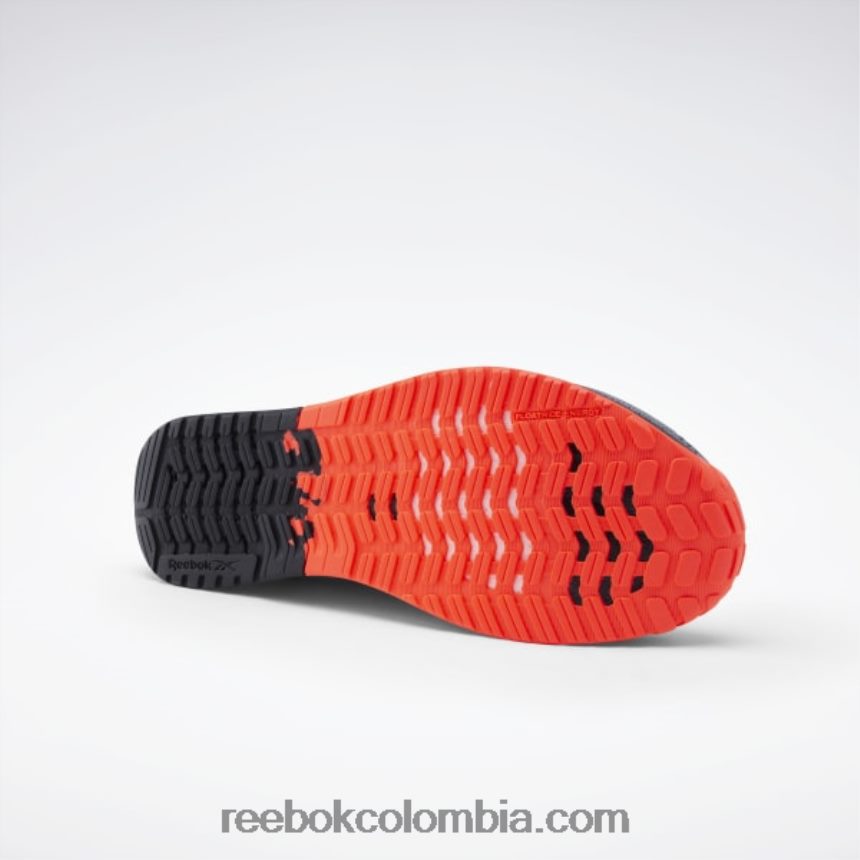 hombres núcleo negro/gris puro 5/naranja llamarada zapatillas de entrenamiento nano x1 para hombre Reebok D260LP1044