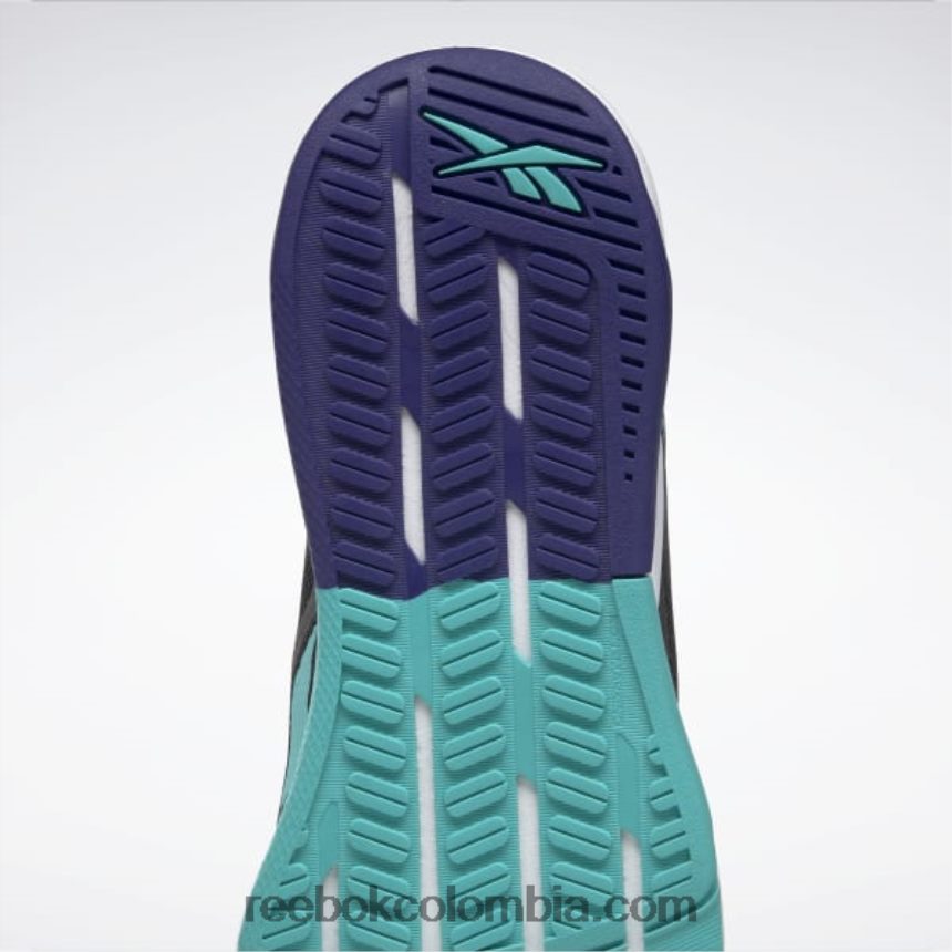 hombres negro básico/gris puro 8/verde azulado clásico zapatillas de entrenamiento nanoflex tr 2.0 hombre Reebok D260LP1128