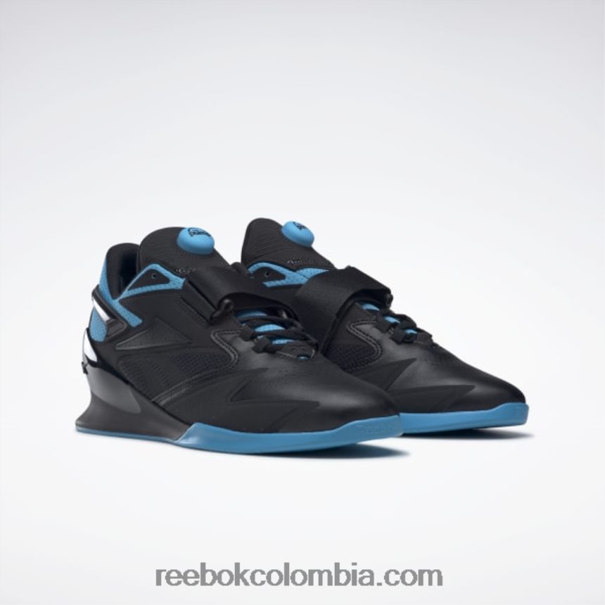 hombres negro central/aguamarina radiante zapatos de levantamiento de pesas para hombre legacy lifter iii Reebok D260LP1080