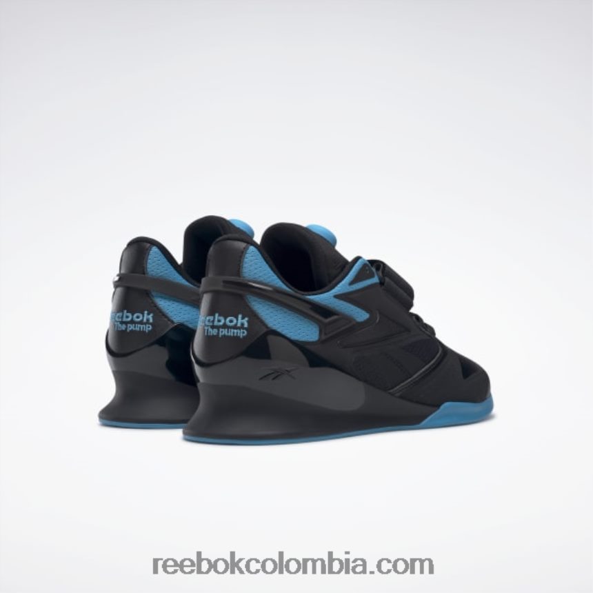 hombres negro central/aguamarina radiante zapatos de levantamiento de pesas para hombre legacy lifter iii Reebok D260LP1080