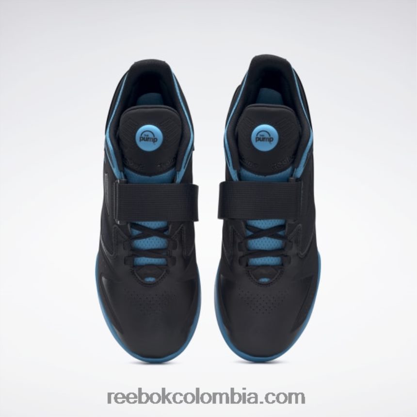 hombres negro central/aguamarina radiante zapatos de levantamiento de pesas para hombre legacy lifter iii Reebok D260LP1080
