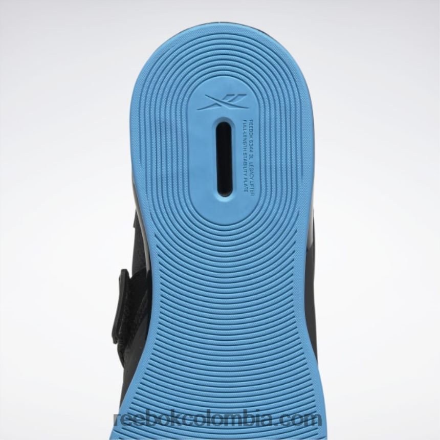 hombres negro central/aguamarina radiante zapatos de levantamiento de pesas para hombre legacy lifter iii Reebok D260LP1080