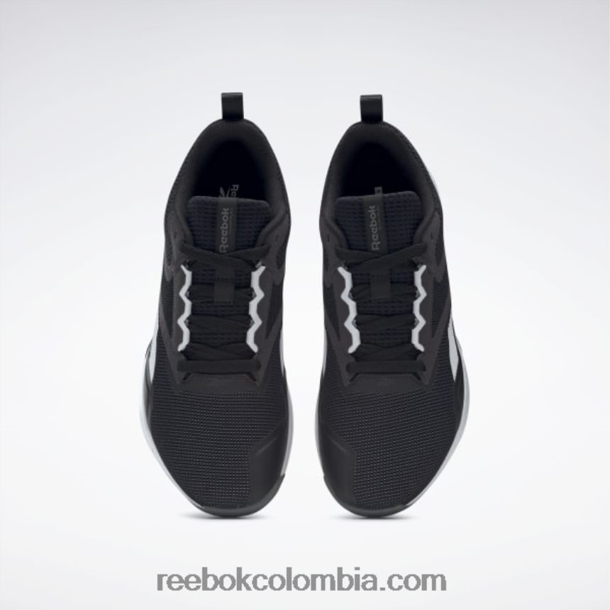hombres negro núcleo/blanco ftwr/gris puro 6 zapatillas de entrenamiento nanoflex tr 2.0 hombre Reebok D260LP1115