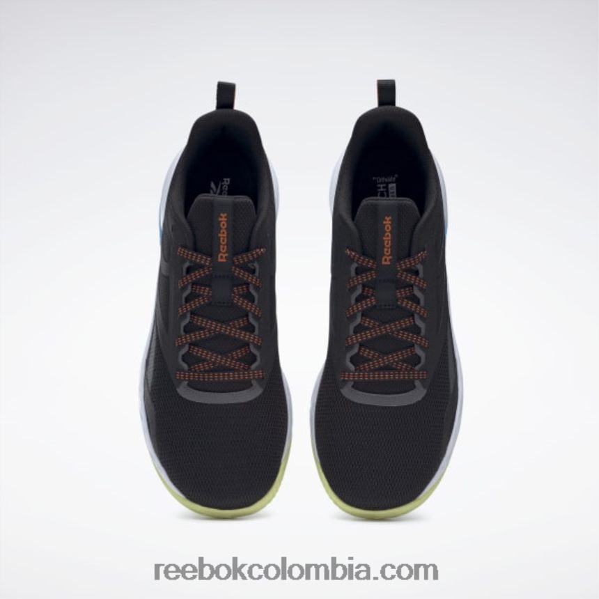 hombres negro núcleo/gris puro 7/agua radiante zapatillas de entrenamiento nfx hombre Reebok D260LP1324