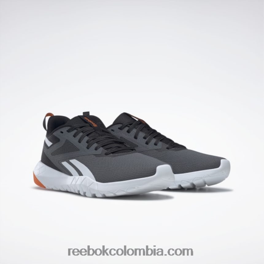 hombres negro núcleo/gris puro 7/blanco ftwr zapatillas de entrenamiento flexagon force 4 hombre Reebok D260LP1094