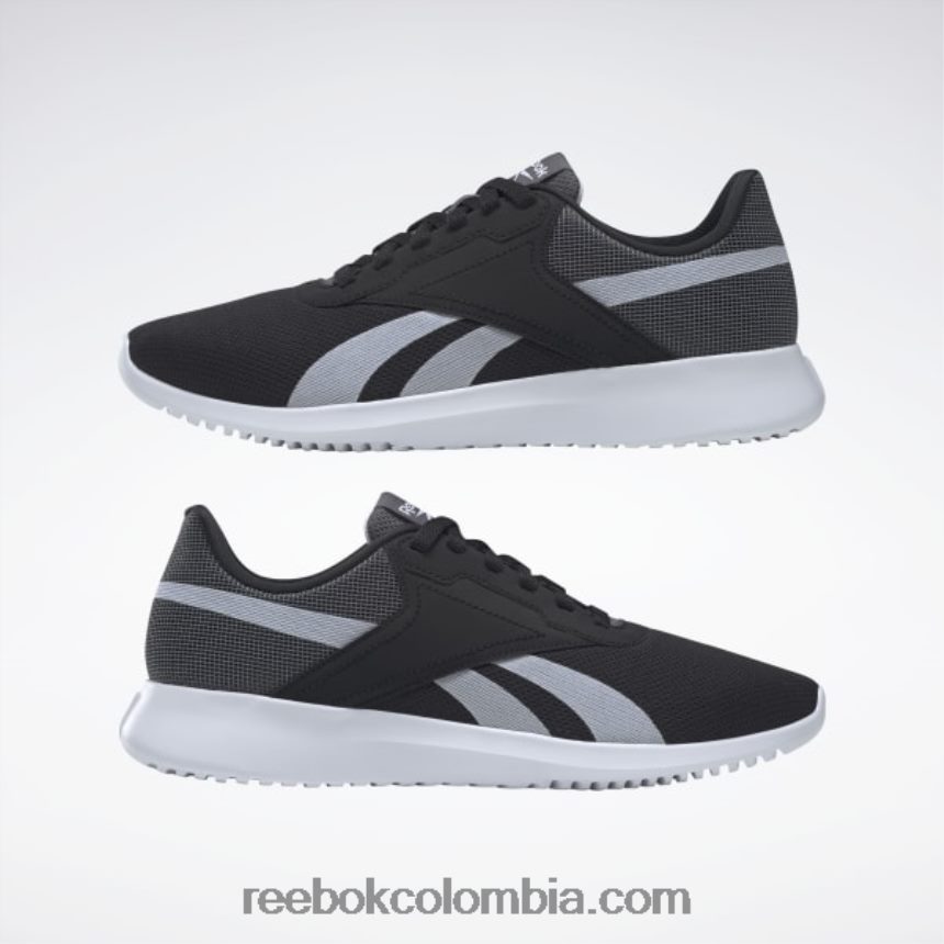 hombres negro núcleo/gris puro 7/blanco ftwr zapatillas de entrenamiento fluxlite hombre Reebok D260LP1057
