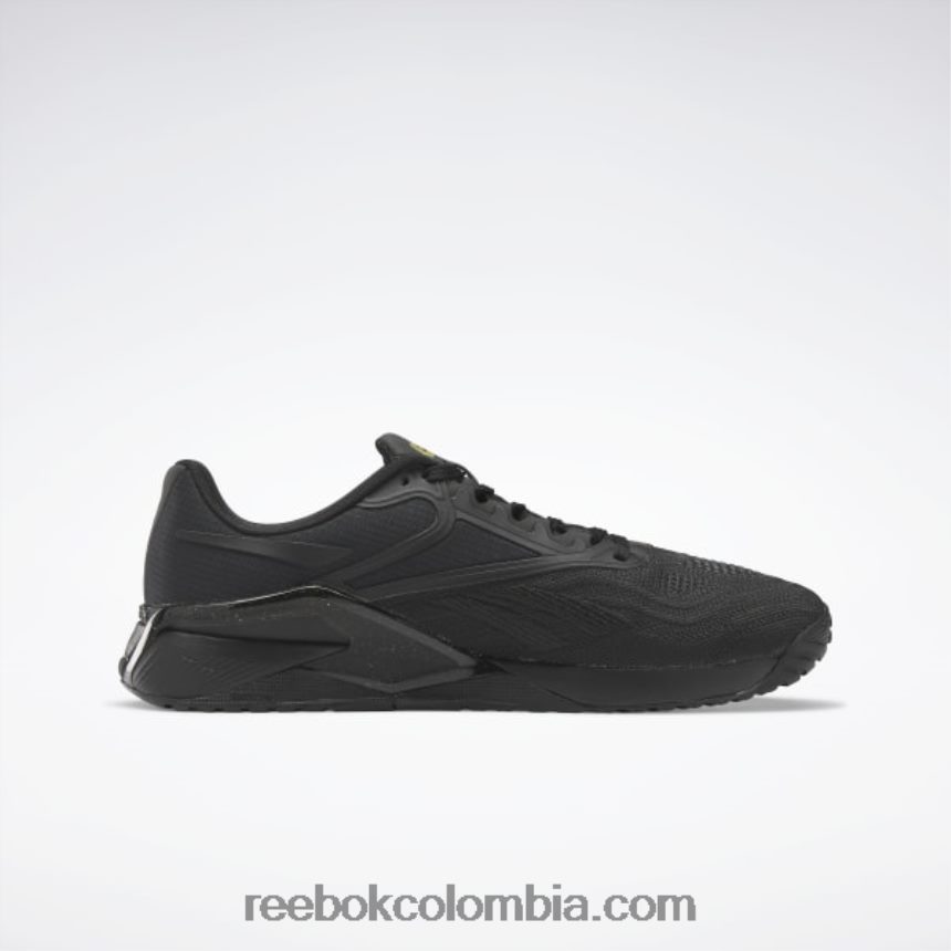 hombres negro núcleo/gris puro 7/oro mate zapatillas de entrenamiento nano x2 para hombre Reebok D260LP1338