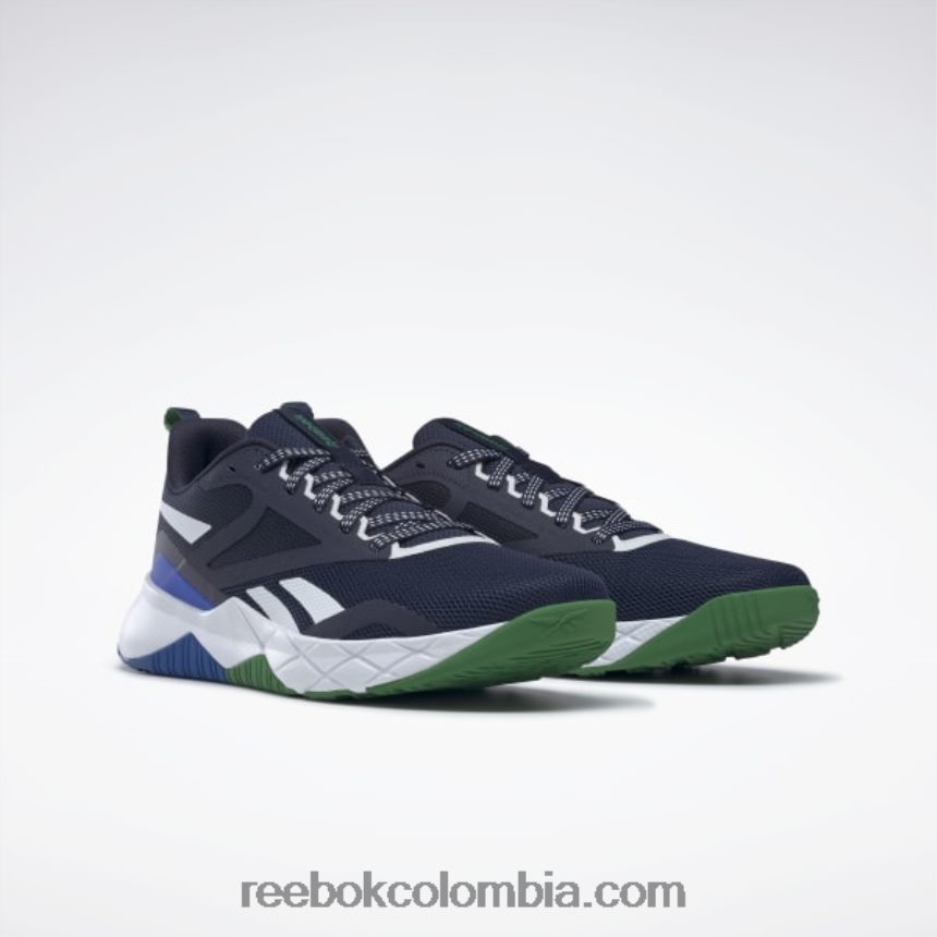 hombres vector azul marino/ftwr blanco/vector azul zapatillas de entrenamiento nfx hombre Reebok D260LP1240