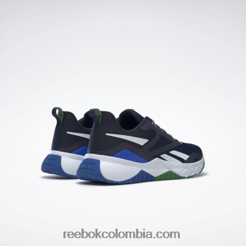 hombres vector azul marino/ftwr blanco/vector azul zapatillas de entrenamiento nfx hombre Reebok D260LP1240