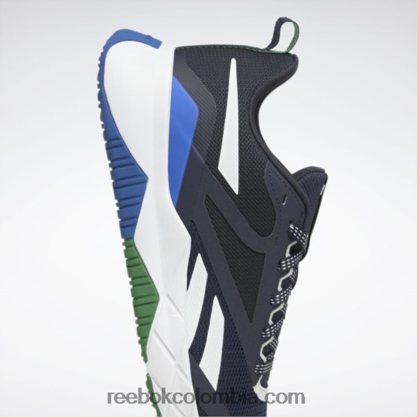 hombres vector azul marino/ftwr blanco/vector azul zapatillas de entrenamiento nfx hombre Reebok D260LP1240