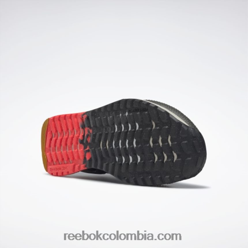 hombres verde militar/núcleo negro/cereza neón zapatillas de entrenamiento nano x2 tr adventure hombre Reebok D260LP1054