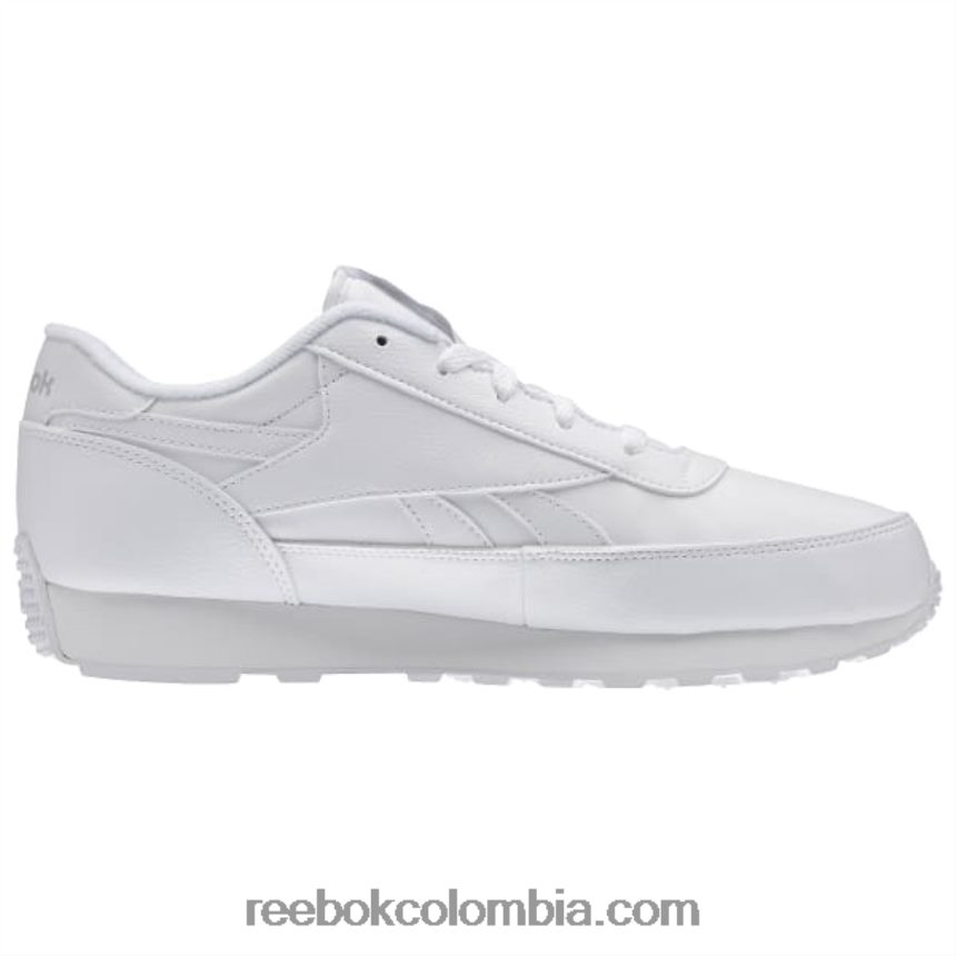 hombres blanco/acero clásico renacentista ancho 4e Reebok D260LP1118