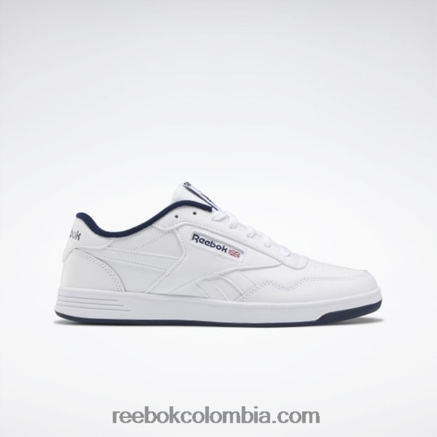 hombres blanco/azul marino universitario zapatos de hombre club memt Reebok D260LP1334