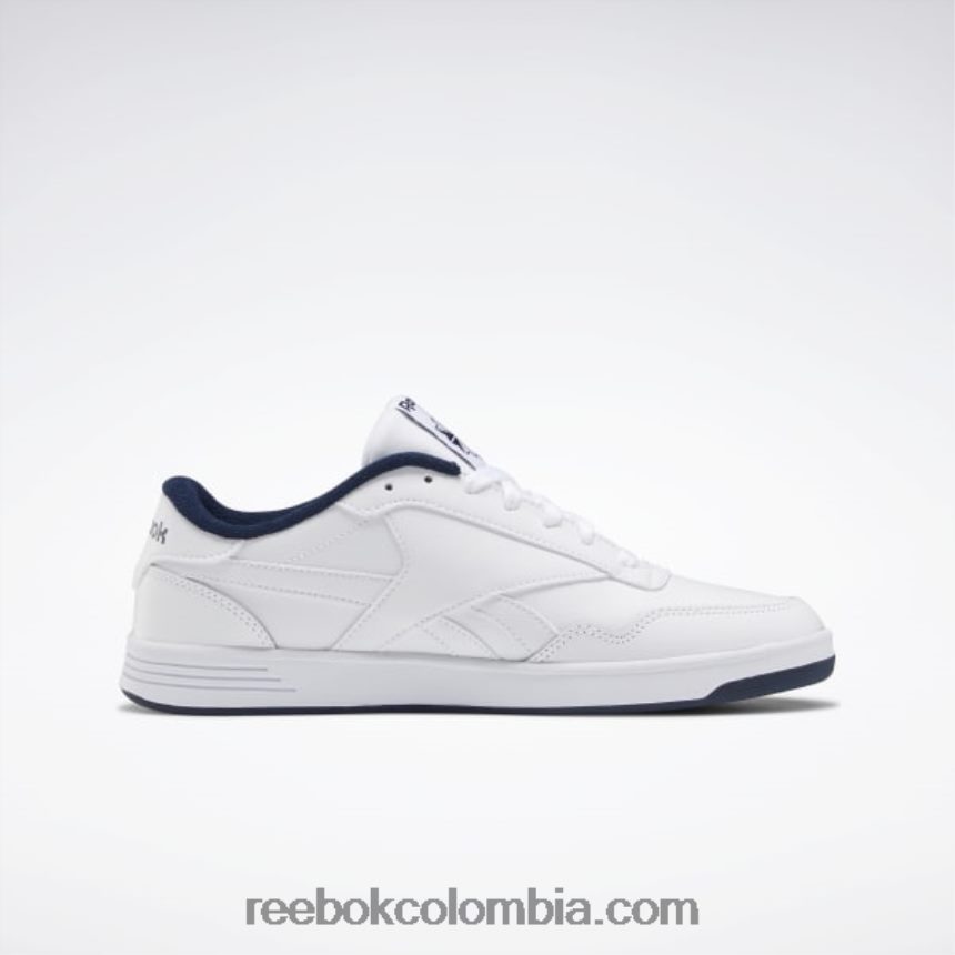 hombres blanco/azul marino universitario zapatos de hombre club memt Reebok D260LP1334