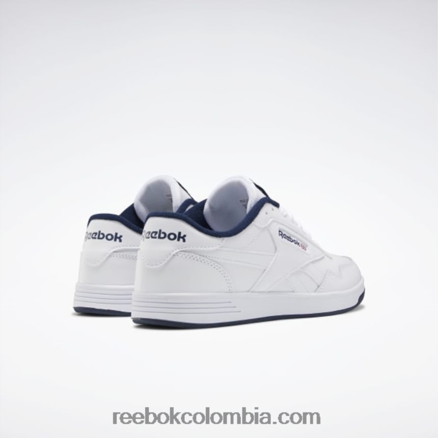 hombres blanco/azul marino universitario zapatos de hombre club memt Reebok D260LP1334