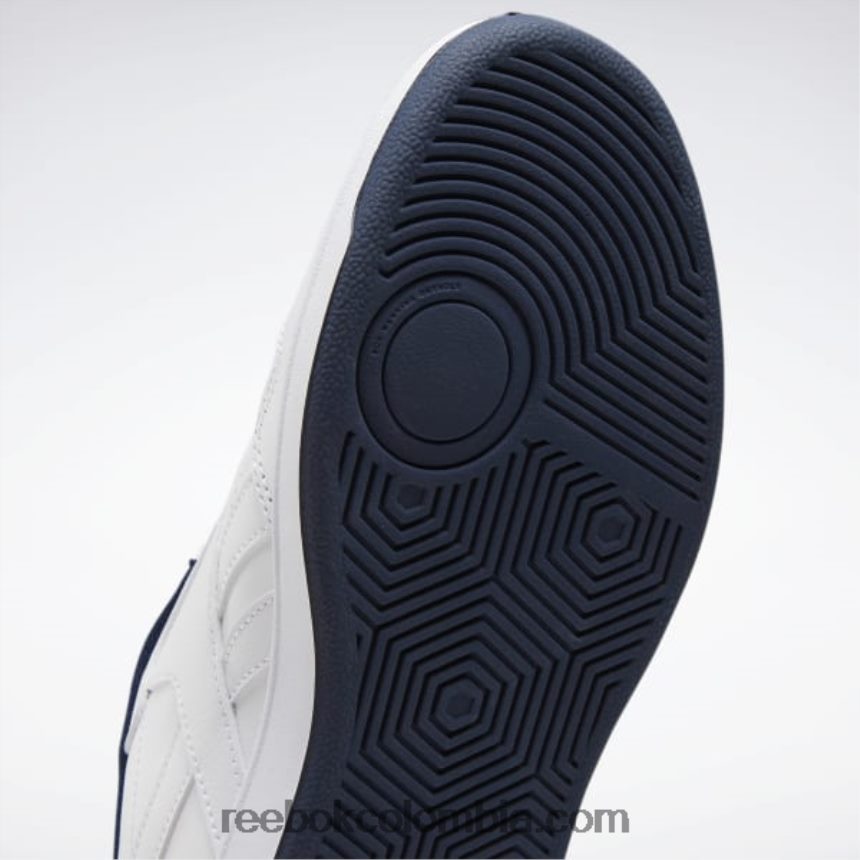 hombres blanco/azul marino universitario zapatos de hombre club memt Reebok D260LP1334