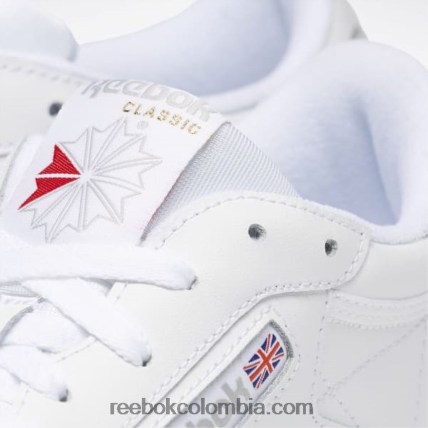 hombres blanco/gris puro zapatillas club c 85 hombre Reebok D260LP1023