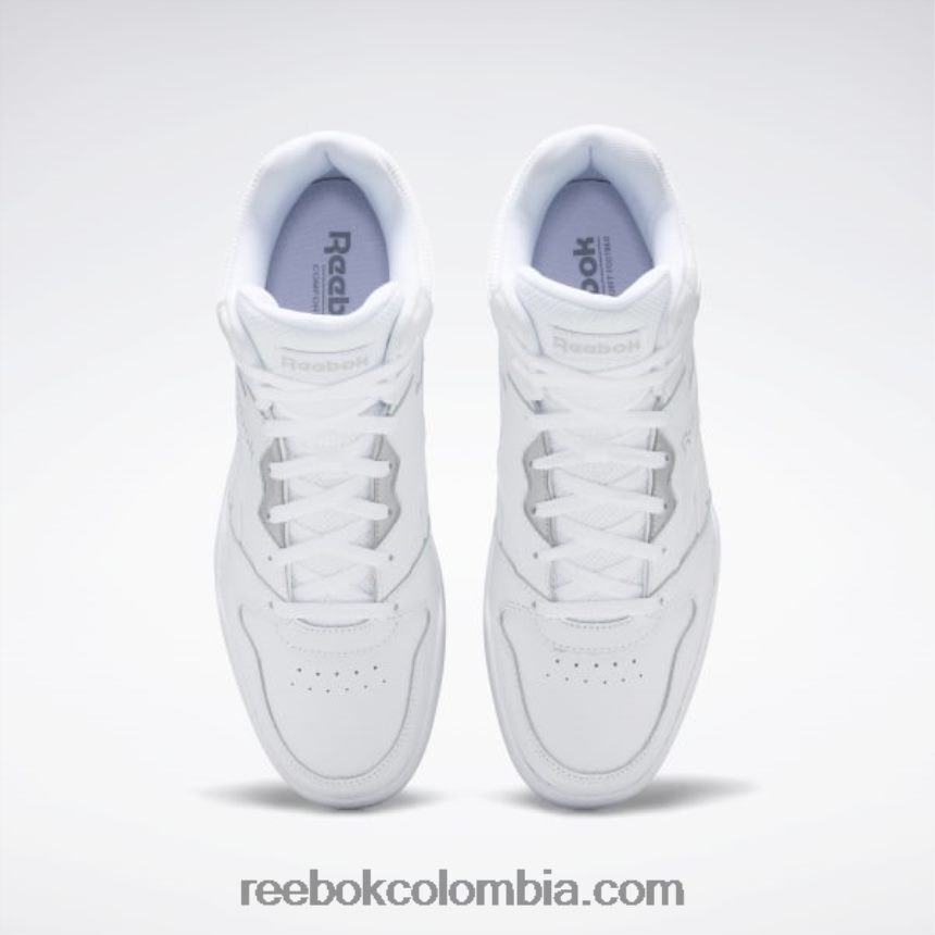 hombres blanco/lgh gris sólido royal bb 4500 hi 2 zapatillas de baloncesto para hombre Reebok D260LP1064