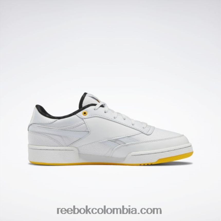 hombres espíritu blanco/plata met./oro pista zapatos de hombre jurassic world club c venganza Reebok D260LP1086