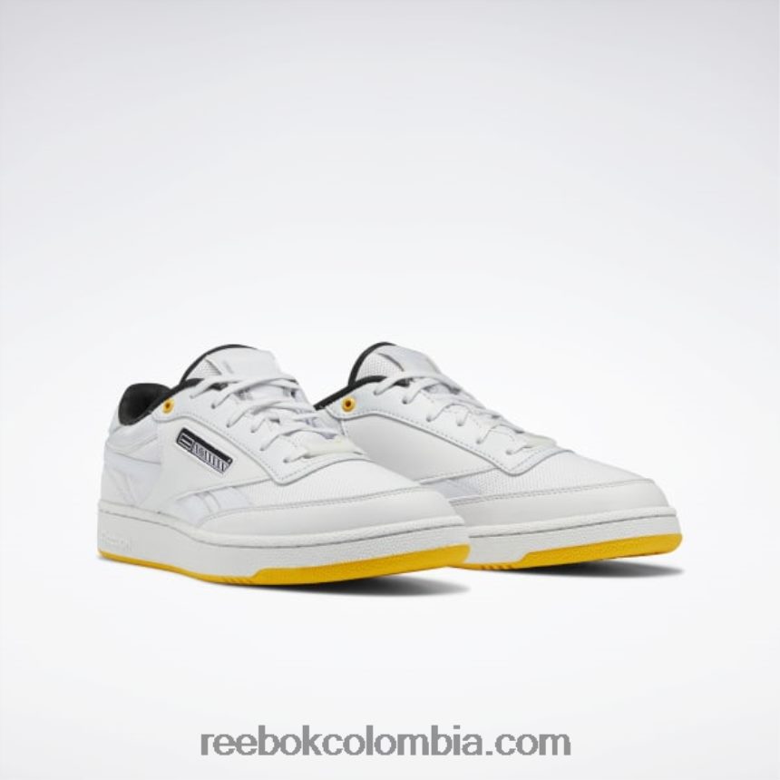 hombres espíritu blanco/plata met./oro pista zapatos de hombre jurassic world club c venganza Reebok D260LP1086