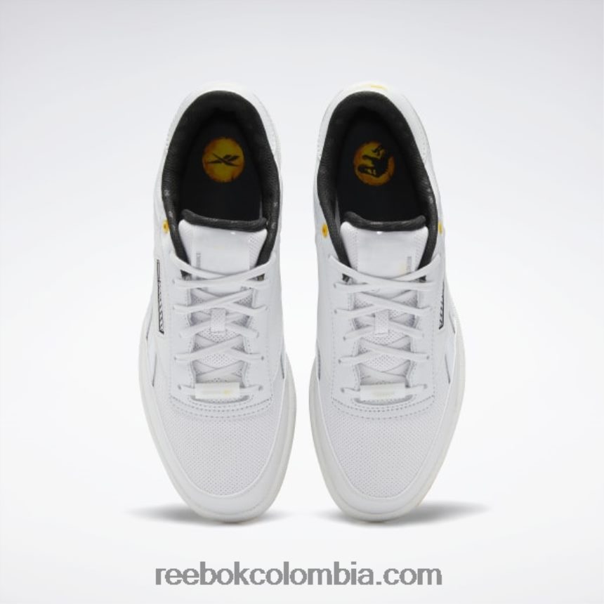 hombres espíritu blanco/plata met./oro pista zapatos de hombre jurassic world club c venganza Reebok D260LP1086