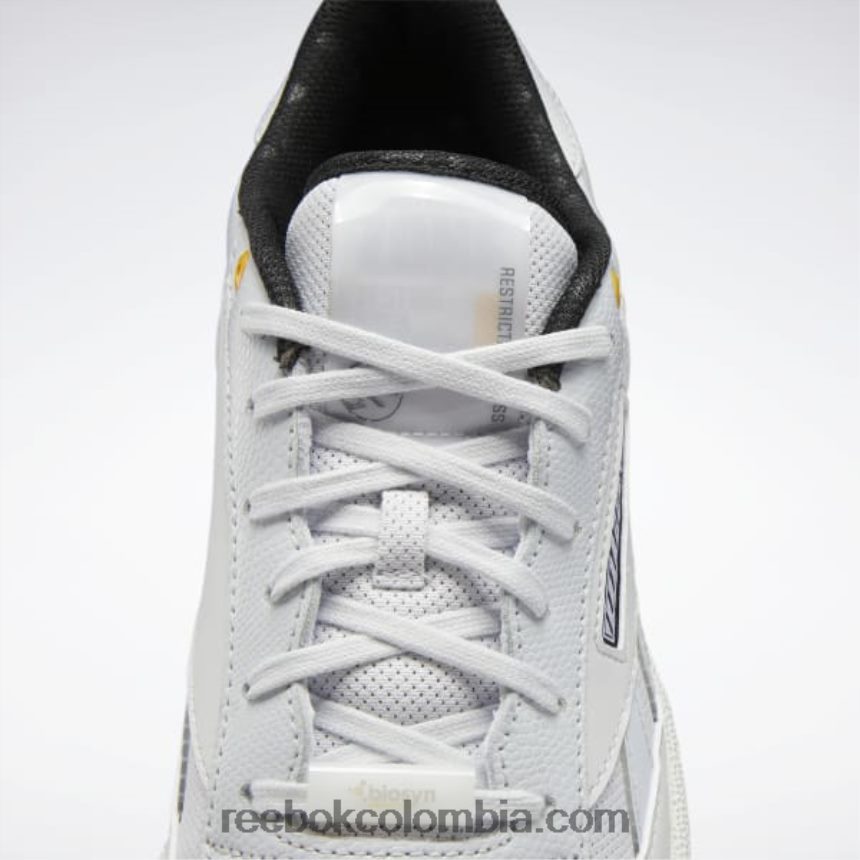 hombres espíritu blanco/plata met./oro pista zapatos de hombre jurassic world club c venganza Reebok D260LP1086