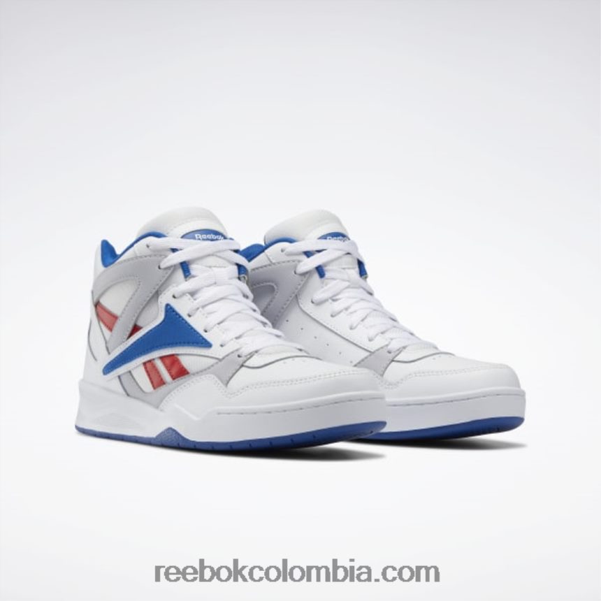 hombres ftwr blanco/vector azul/vector rojo zapatillas de baloncesto royal bb 4590 Reebok D260LP1148