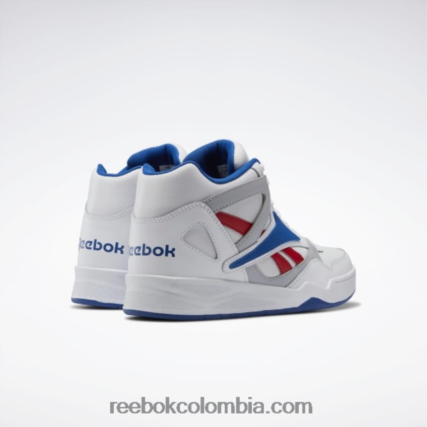 hombres ftwr blanco/vector azul/vector rojo zapatillas de baloncesto royal bb 4590 Reebok D260LP1148