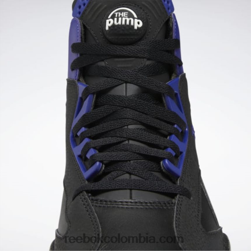 hombres negro básico/púrpura intenso/dorado universitario zapatillas de baloncesto shaq attaq Reebok D260LP1034