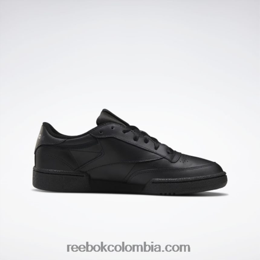 hombres negro/carbón zapatillas club c 85 hombre Reebok D260LP1048