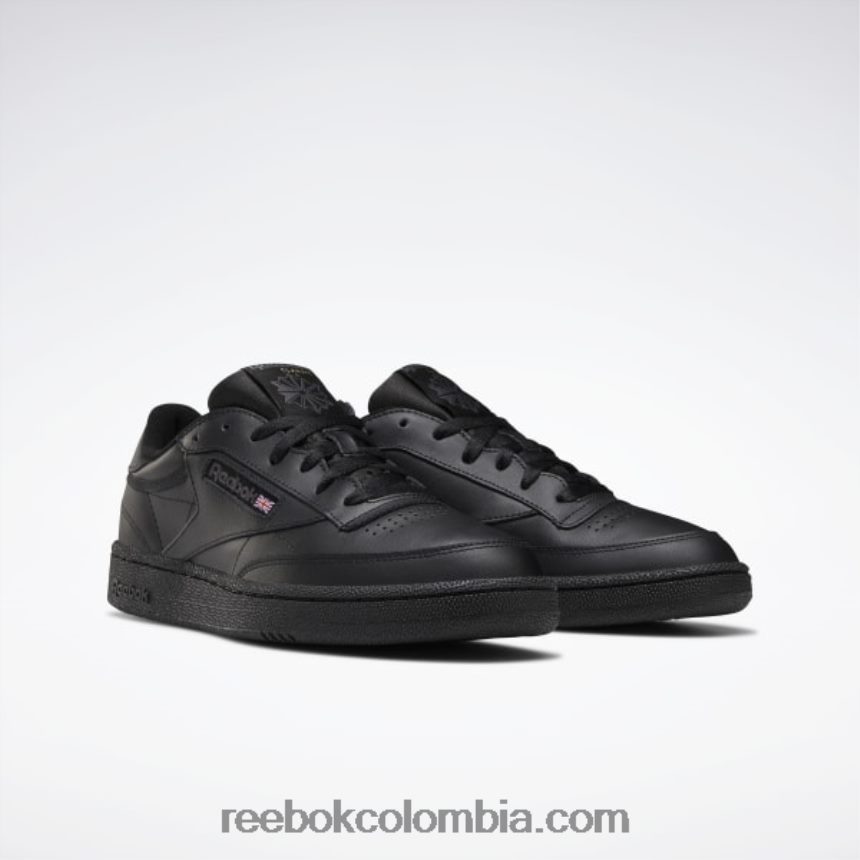 hombres negro/carbón zapatillas club c 85 hombre Reebok D260LP1048