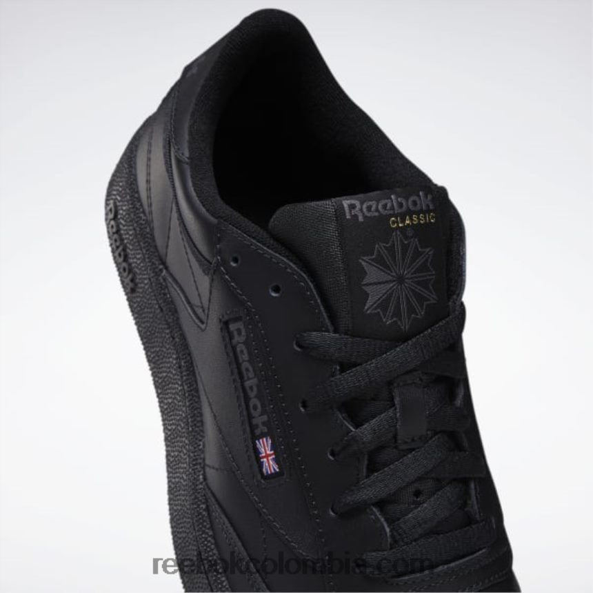 hombres negro/carbón zapatillas club c 85 hombre Reebok D260LP1048