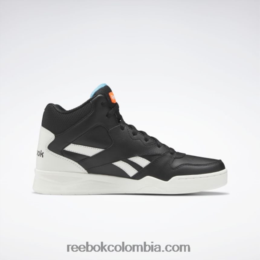hombres negro central/tiza/agua radiante royal bb 4500 hi 2 zapatillas de baloncesto para hombre Reebok D260LP1102
