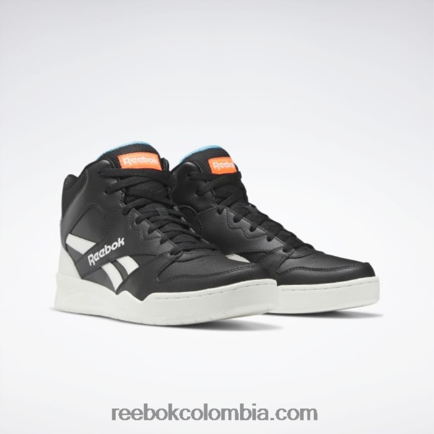 hombres negro central/tiza/agua radiante royal bb 4500 hi 2 zapatillas de baloncesto para hombre Reebok D260LP1102