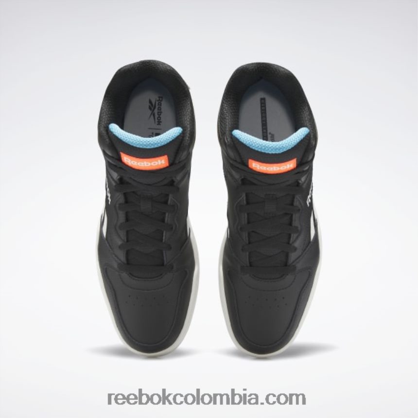 hombres negro central/tiza/agua radiante royal bb 4500 hi 2 zapatillas de baloncesto para hombre Reebok D260LP1102
