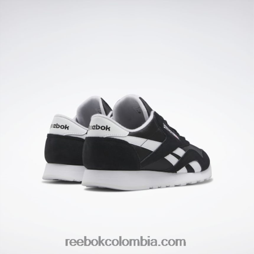 hombres negro núcleo/blanco ftwr zapatos clásicos de nailon para hombre Reebok D260LP1035