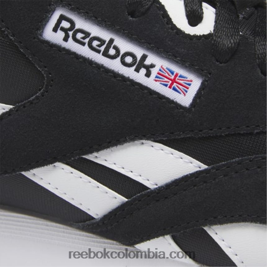 hombres negro núcleo/blanco ftwr zapatos clásicos de nailon para hombre Reebok D260LP1035
