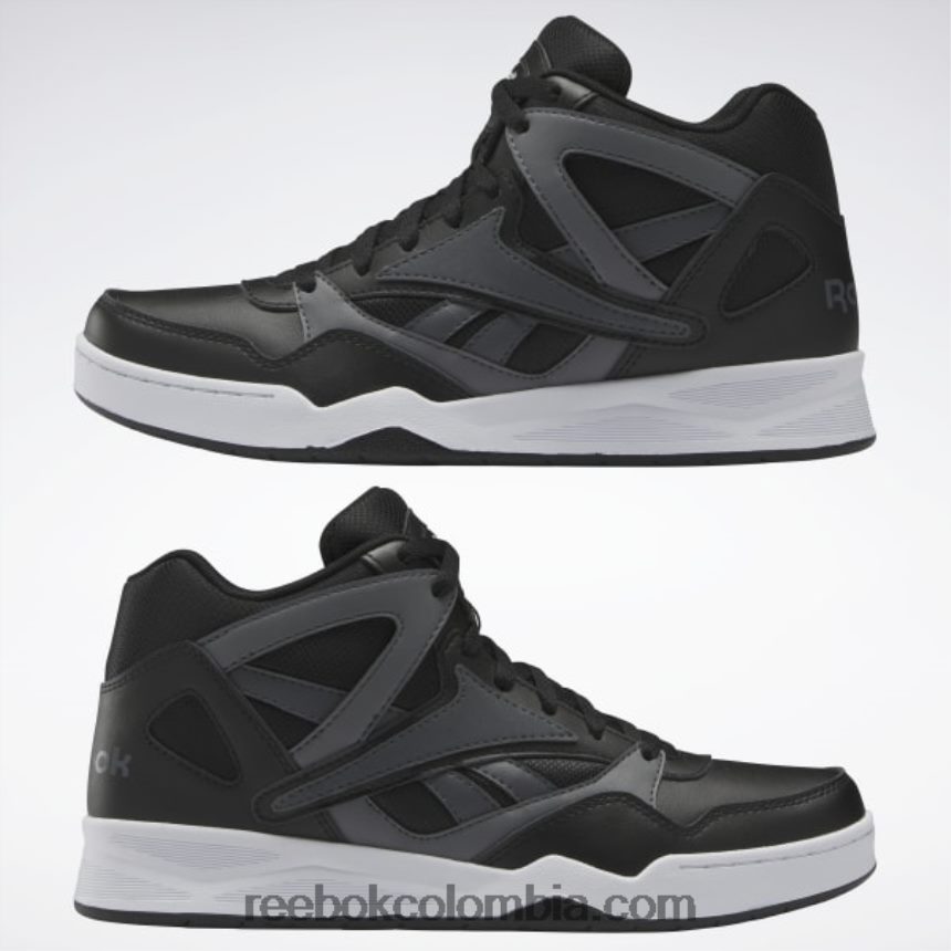 hombres negro núcleo/gris puro 7/gris puro 6 zapatillas de baloncesto royal bb 4590 Reebok D260LP1121