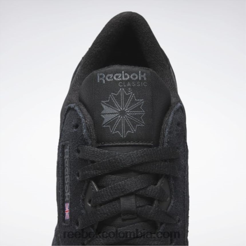 hombres negro núcleo/gris puro 7 zapatos clásicos de nailon para hombre Reebok D260LP1078