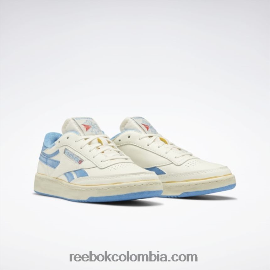 hombres tiza/alabastro club c venganza de los zapatos de los hombres de la vendimia Reebok D260LP1092