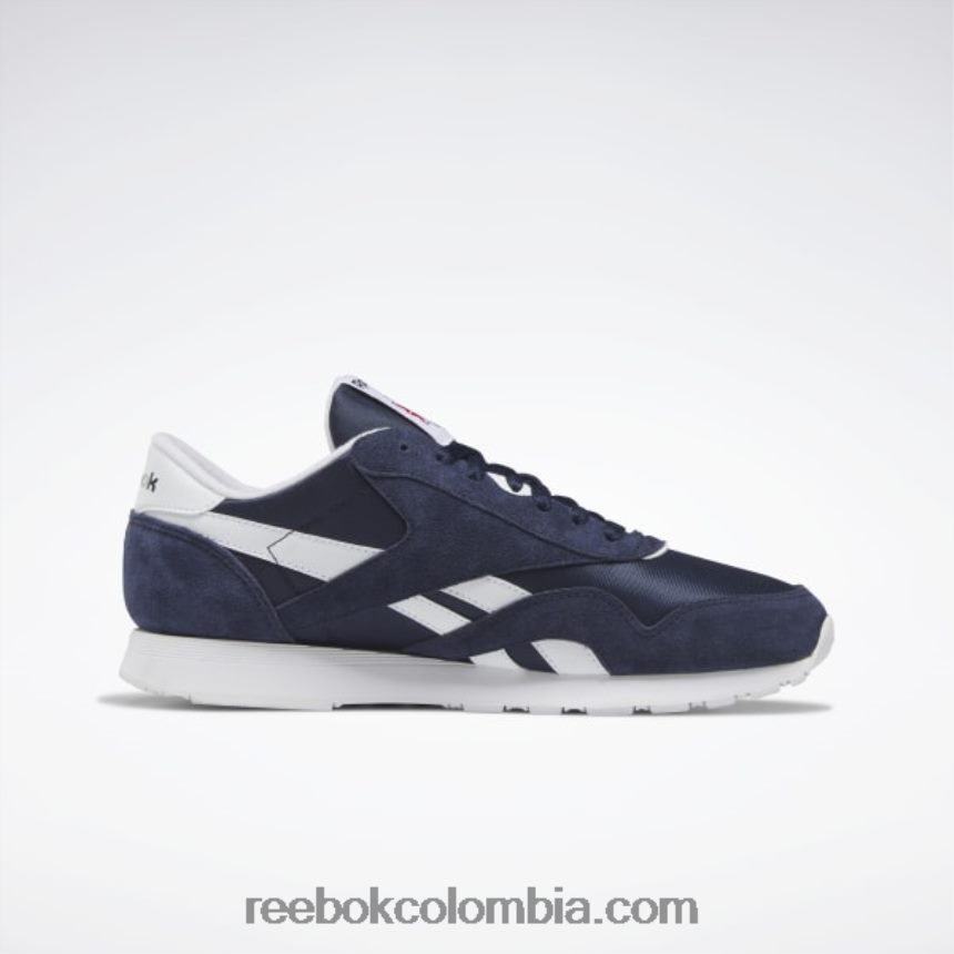 hombres vector azul marino/ftwr blanco zapatos clásicos de nailon para hombre Reebok D260LP1083